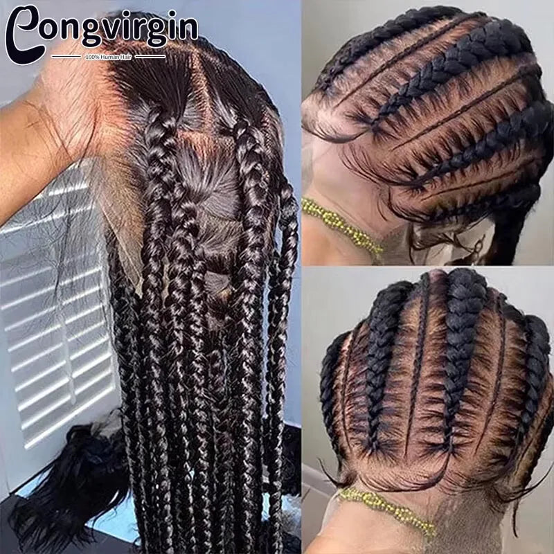 Real Full Lace Wig Bone Straight Human Hair Wigs For Black Women Natural Brazilian HD Transparent Lace Frontal Wig Pre Plucked