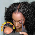 9x6 5x5 Water Wave Wear and Go Glueless Wigs Human Hair HD Deep Curly Wigs For Women Deep Wave Frontal Wig Pre Cut Glueless Wig
