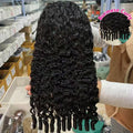 Burmese Curly Hair Wig 360 13x4 Deep Water Wave Pre Plucked Lace Frontal Wig 13x6 HD Lace Front Wigs Human Hair For Black Women