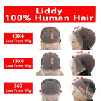 250% 360 Kinky Straight Human Hair Wig PrePlucked13x4 13x6 Hd Transparent Yaki Straight Lace Front Human Hair Wigs For Women