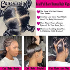 Real Straight Full Lace Wig Human Hair Wigs HD Transparent Full Lace Wig Brzailian Remy Hair For Black Women Pre Plucked On Sale
