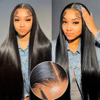 5x5 250% Pre Cut Wear And Go Glueless Wig Human Hair 13x4 13x6 HD Lace Frontal Wig Bone Straight Pre Plucked 100% Human Hair